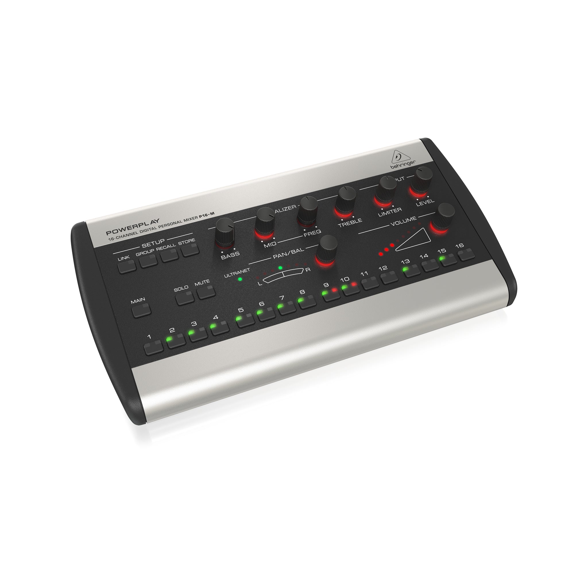 Behringer Powerplay P16-M 16-channel Digital Personal Mixer – Swee