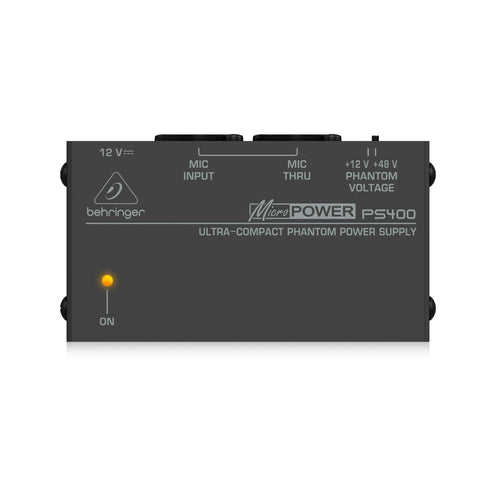 Behringer PS400 Micro Power Ultra-Compact Phantom Power Supply
