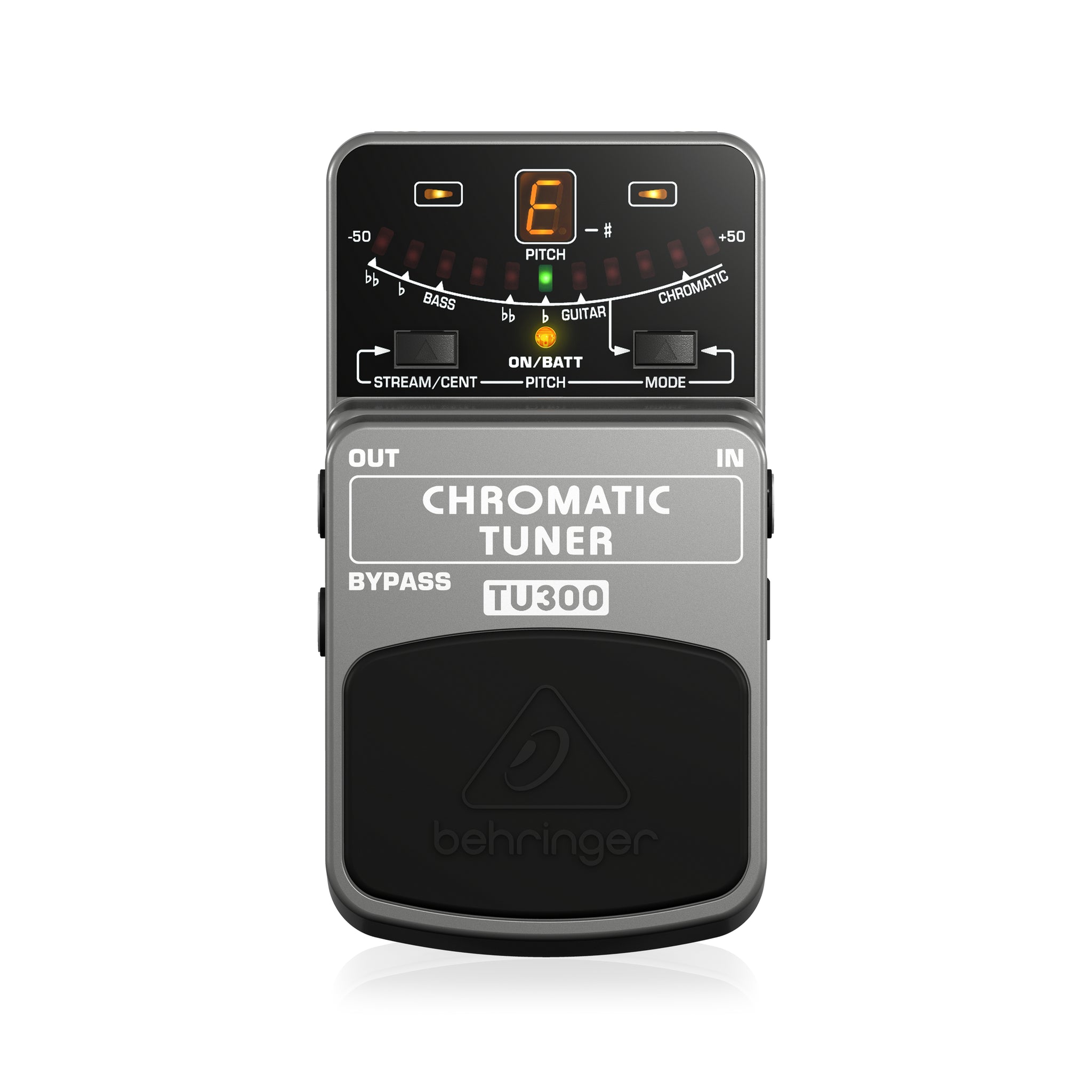 bass guitar tuner pedal Behringer TU300 Chromatic Guitar/Bass Tuner Pedal – Swee Lee Singapore