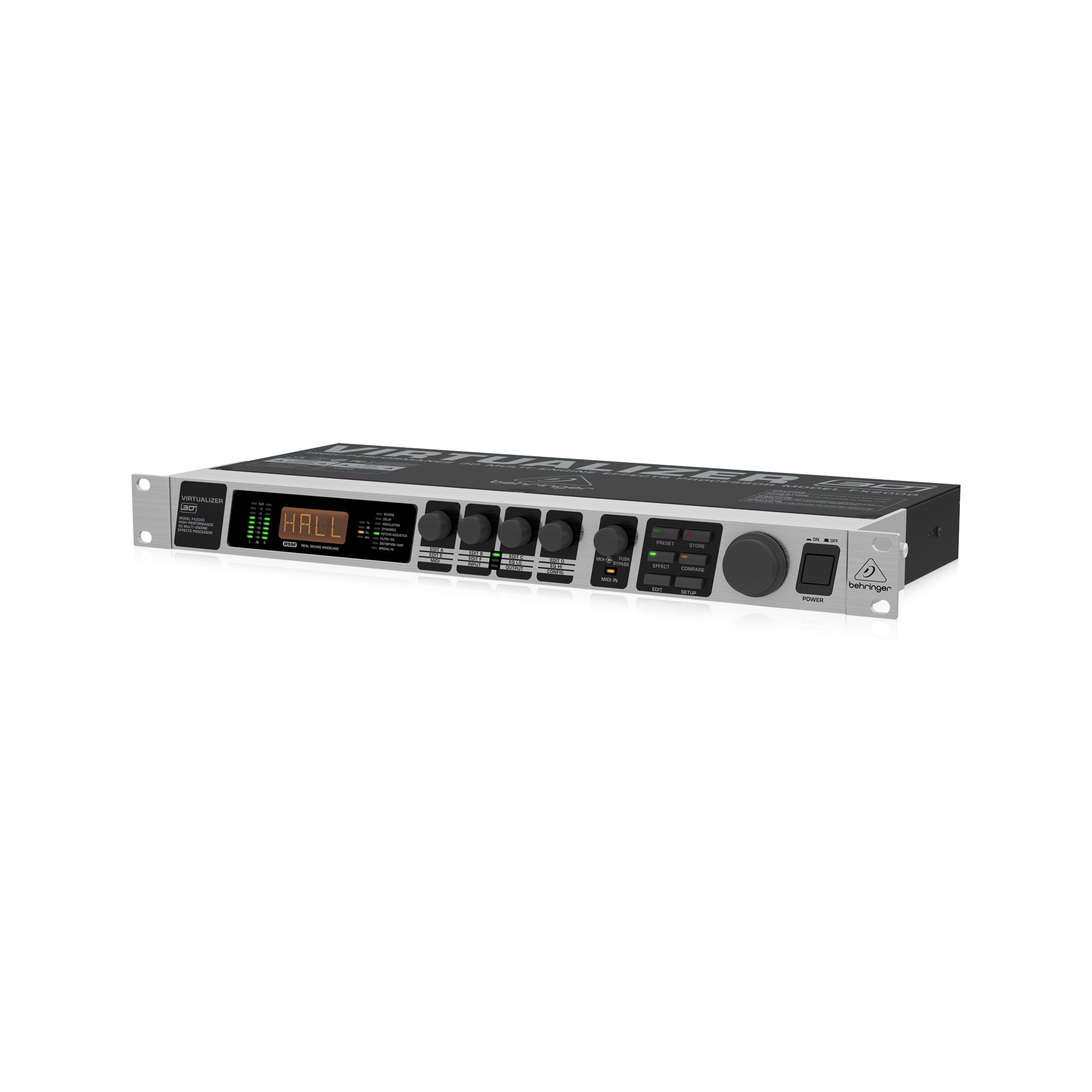 ベリンガー FX2000 マルチエフェクター ヴァーチャライザー 3D BEHRINGER ベリンガー FX2000 VIRTUALIZER 3D シグナル