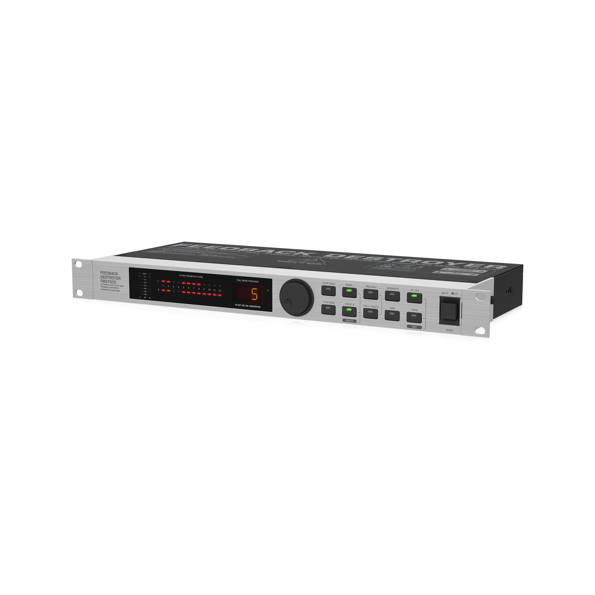 その他 behringer FEEDBACK DESTROYER FBQ1000 BEHRINGER FBQ1000 Best Automatic and Ultra-Fast Feedback Destroyer