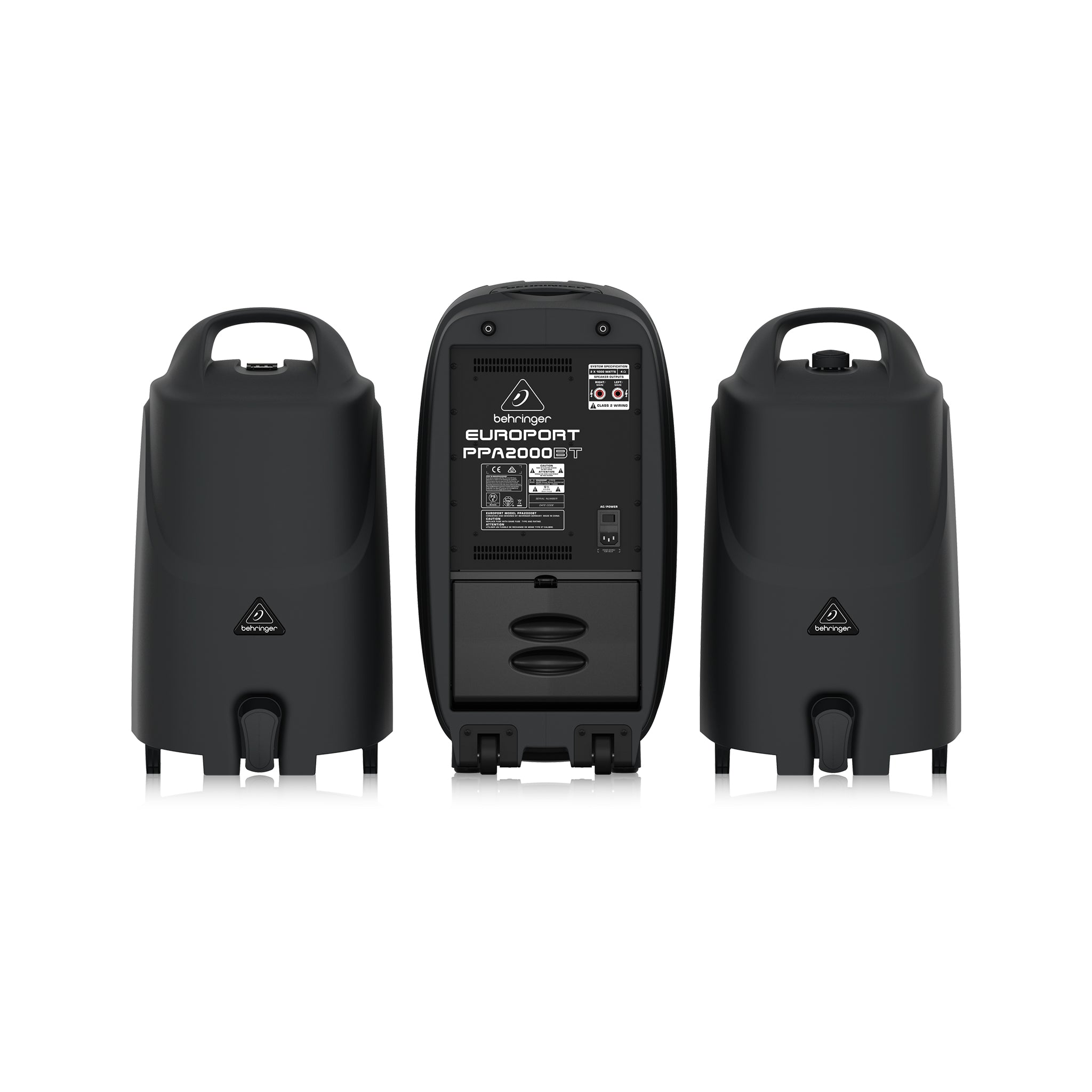 Behringer Europort PPA2000BT 8-channel Portable PA System with