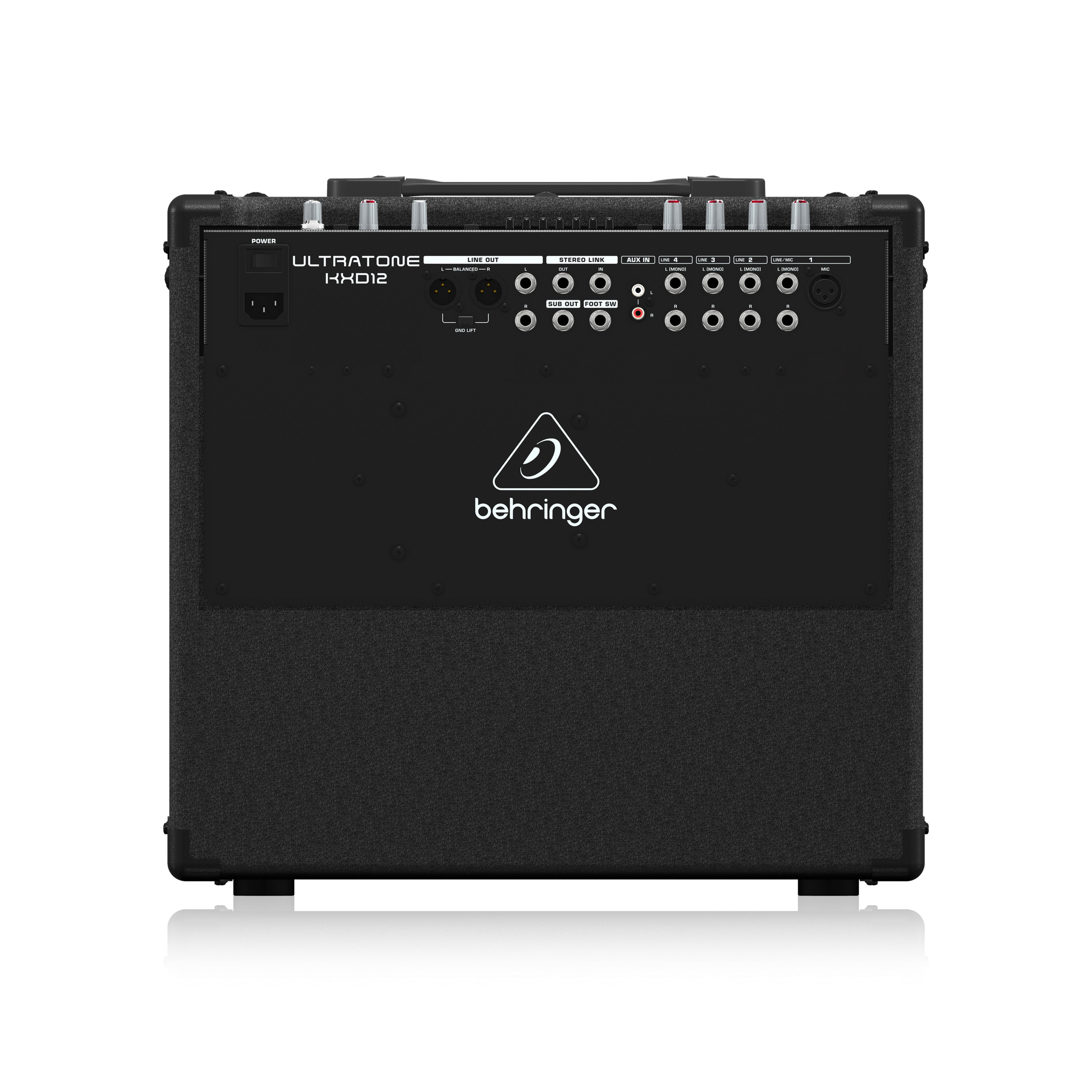 Behringer KXD12 Ultratone 600W 4-Channel PA System & Keyboard