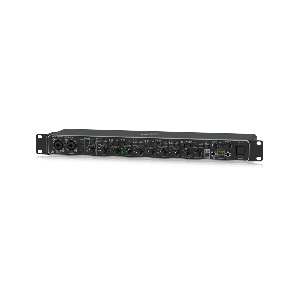 Behringer U-Phoria UMC1820 USB Audio Interface – Swee Lee Singapore