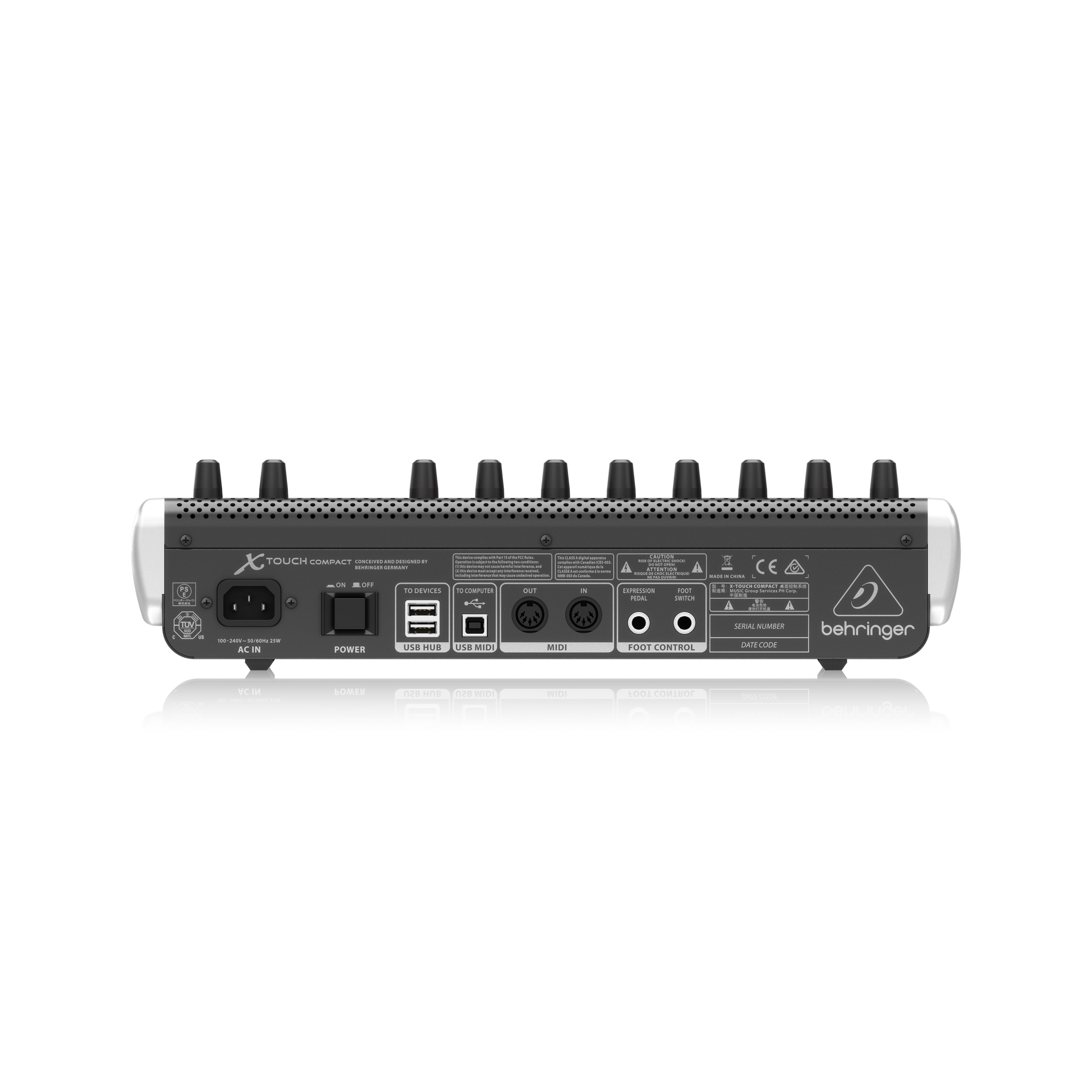 Behringer X-Touch Compact Universal USB/MIDI Controller – Swee Lee