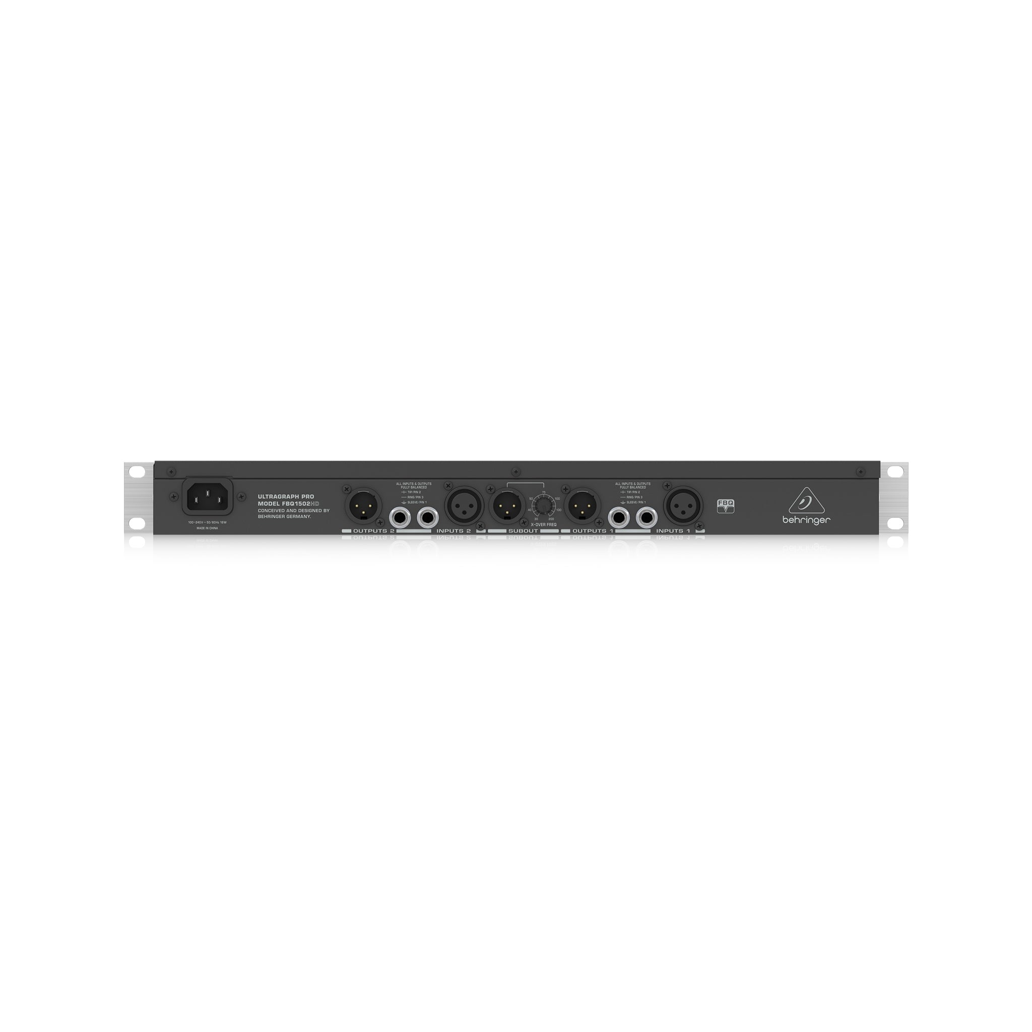 Behringer Ultragraph Pro FBQ1502HD 15-band Stereo Graphic EQ