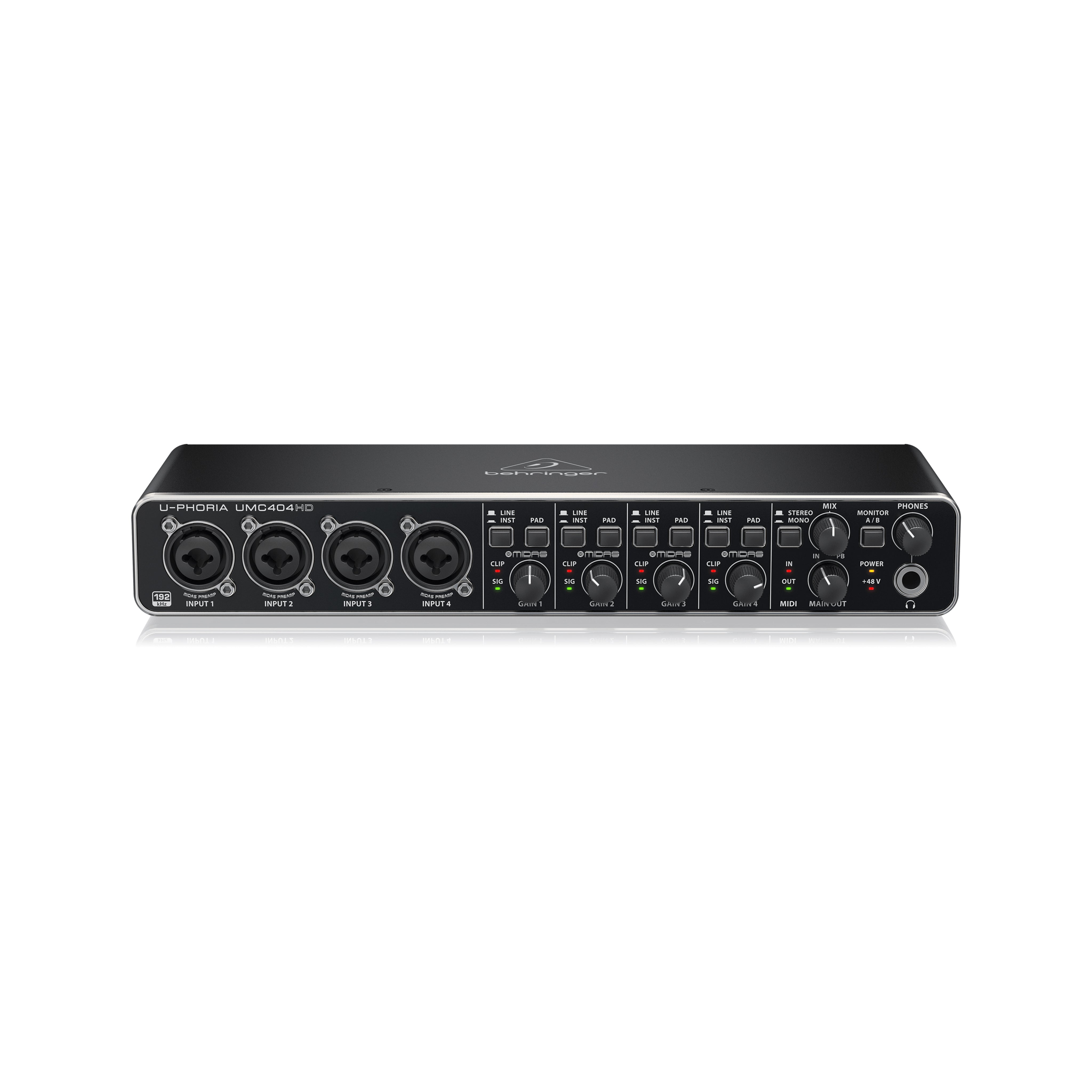 Behringer U-Phoria UMC404HD USB Audio Interface – Swee Lee Singapore