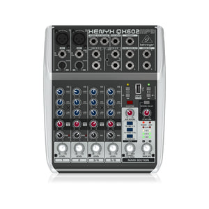 Behringer QX602MP3 Xenyx Mixer w/ USB MP3 Playback