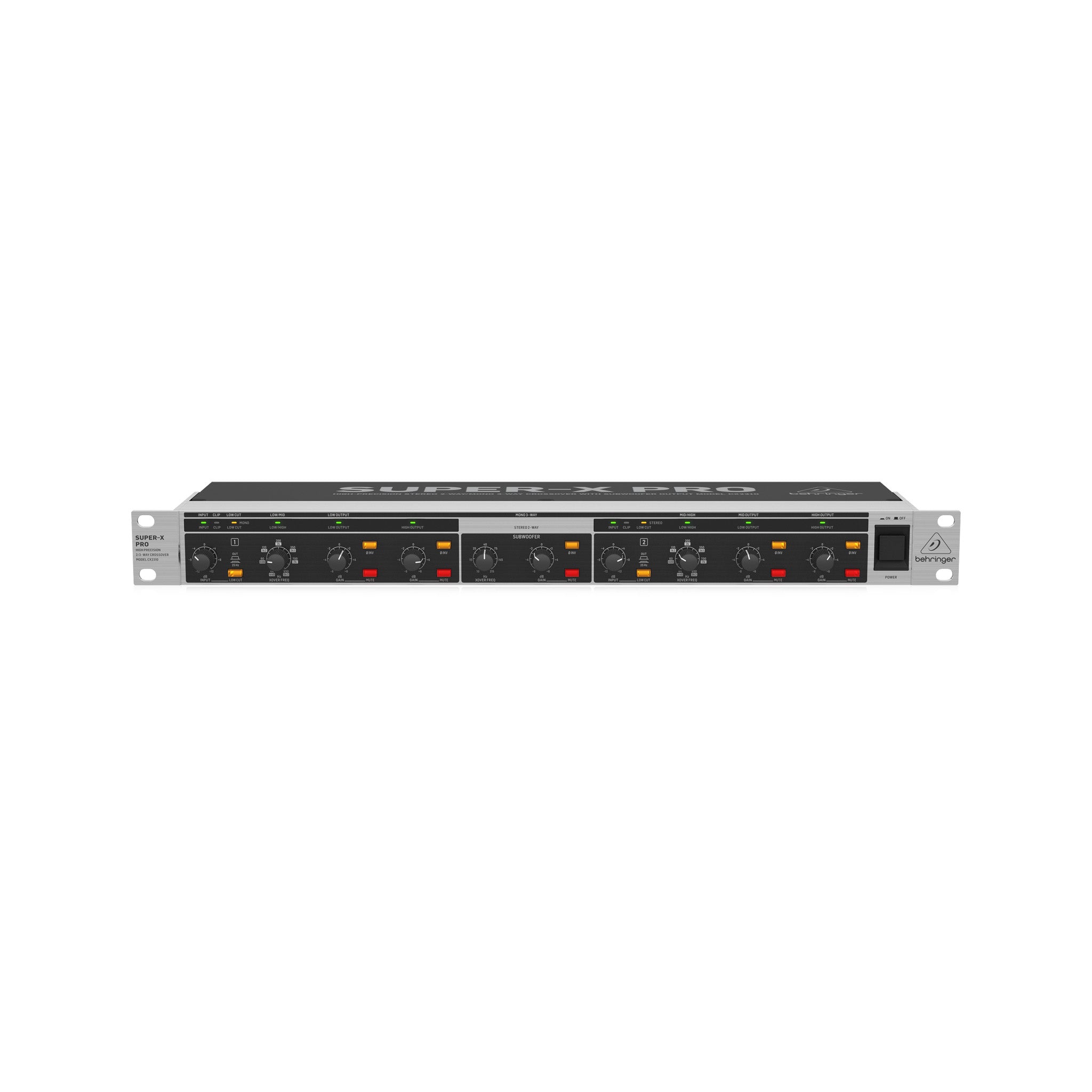 BEHRINGER ULTRAL&SUPEROCTAVER&スイッチャー Behringer Super-X Pro CX2310 V2 Multi-channel Crossover with