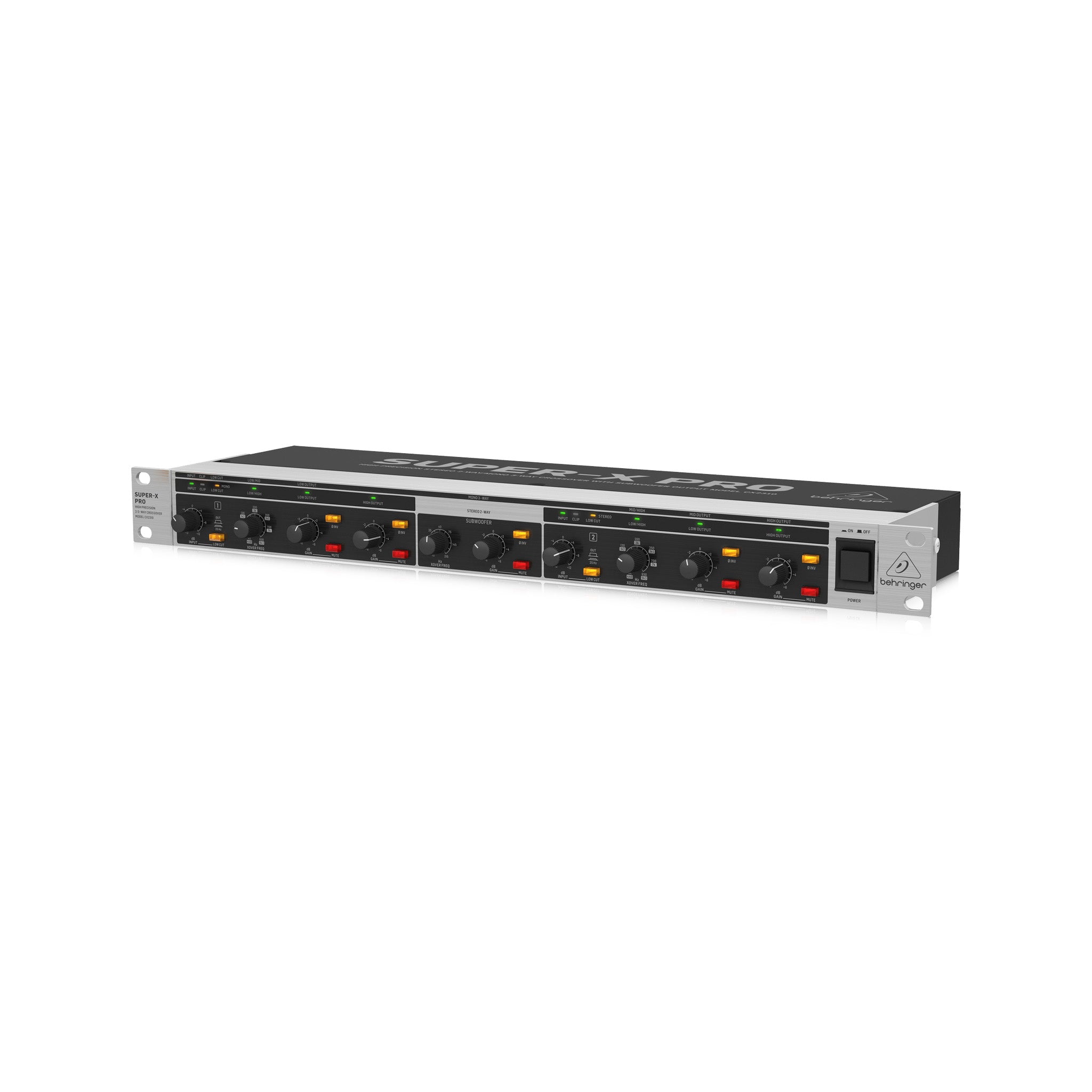 ベリンガー Behringer CX2310 V2 クロスオーバー Behringer Super-X Pro CX2310 V2 Multi-channel Crossover with