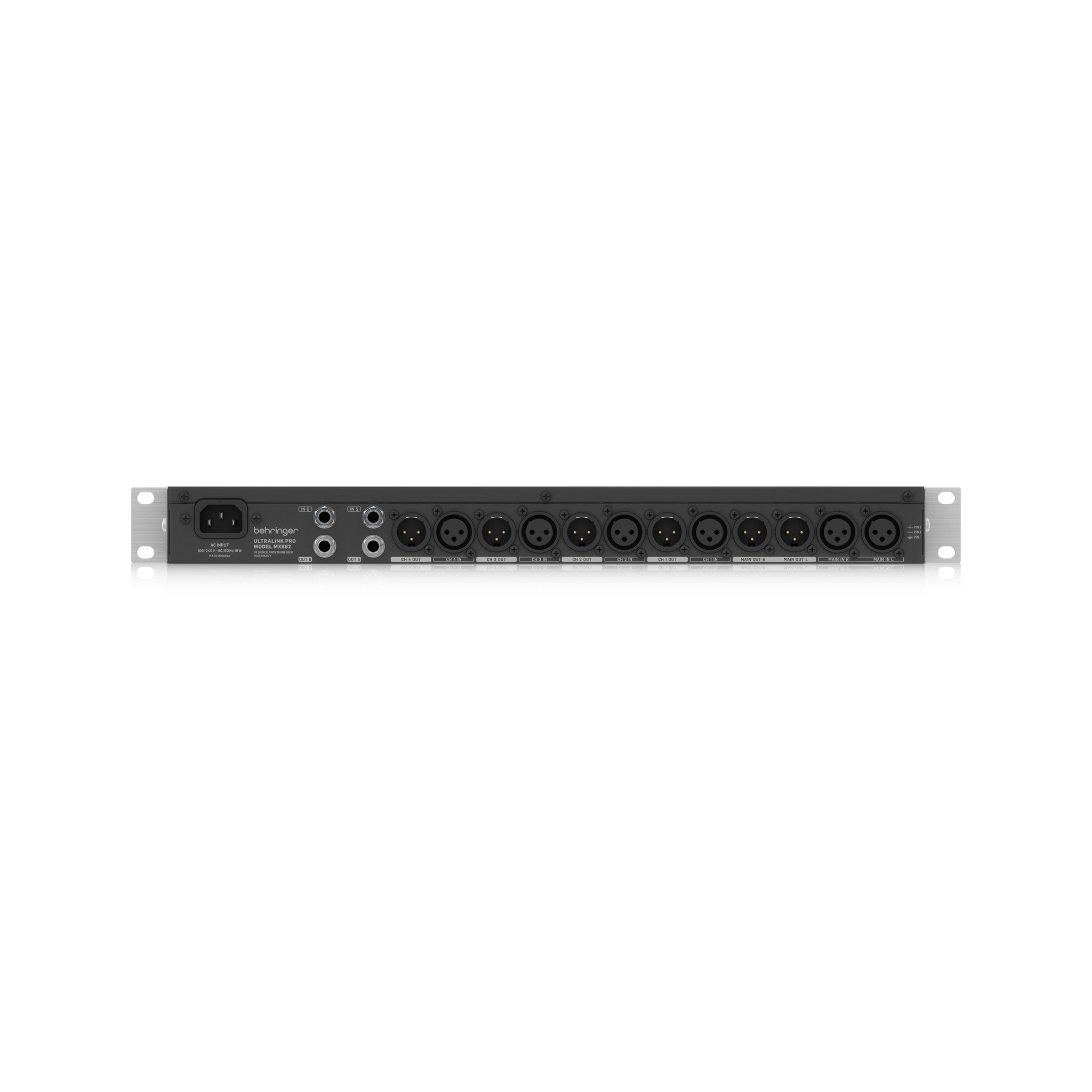 Behringer MX882 V2 Rackmount Mixer / Splitter – Swee Lee Singapore