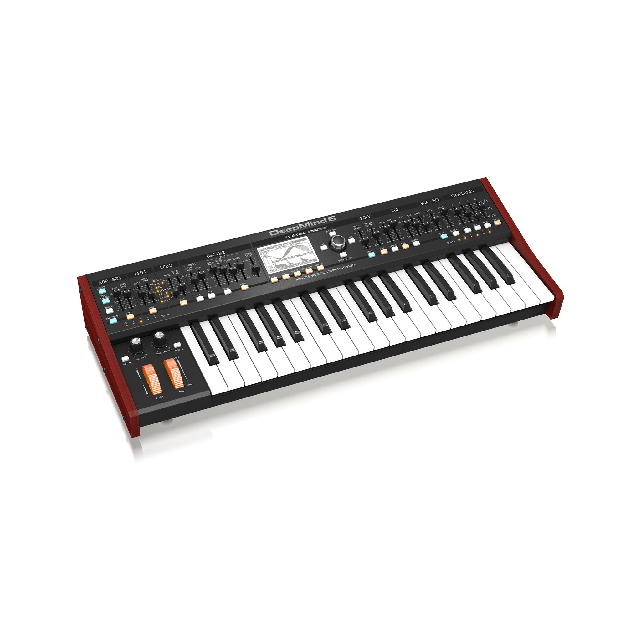 鍵盤楽器 Behringer DeepMind6 analog synthsizer Behringer DeepMind 6 37-key 6-voice Analog Synthesizer – Swee Lee