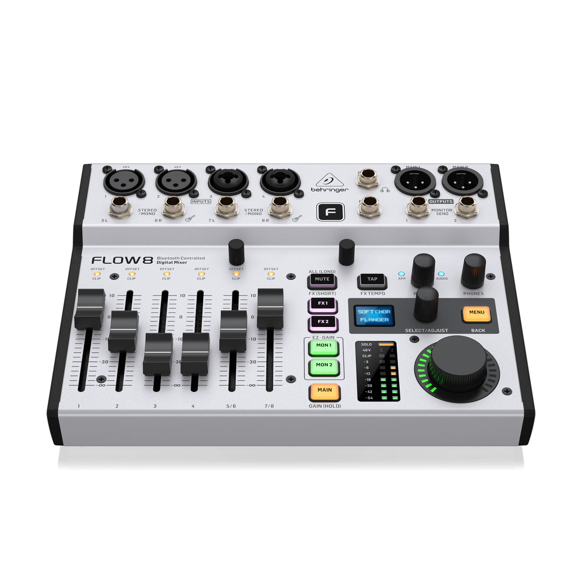 Behringer Flow 8 8-Input Digital Mixer w/ Bluetooth – Swee Lee