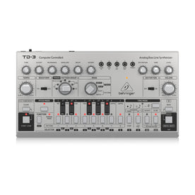 Behringer TD-3-SR Analog Bass Line Synthesizer, Silver