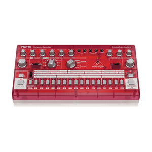 Behringer RD-6-SB Analog Drum Machine, Red Translucent