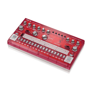 Behringer RD-6-SB Analog Drum Machine, Red Translucent