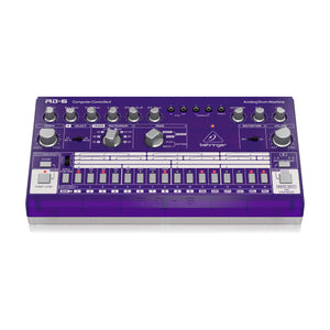 Behringer RD-6-GP Analog Drum Machine, Purple Translucent