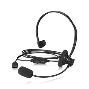 Behringer HS10 USB Mono Headset with Swivel Microphone