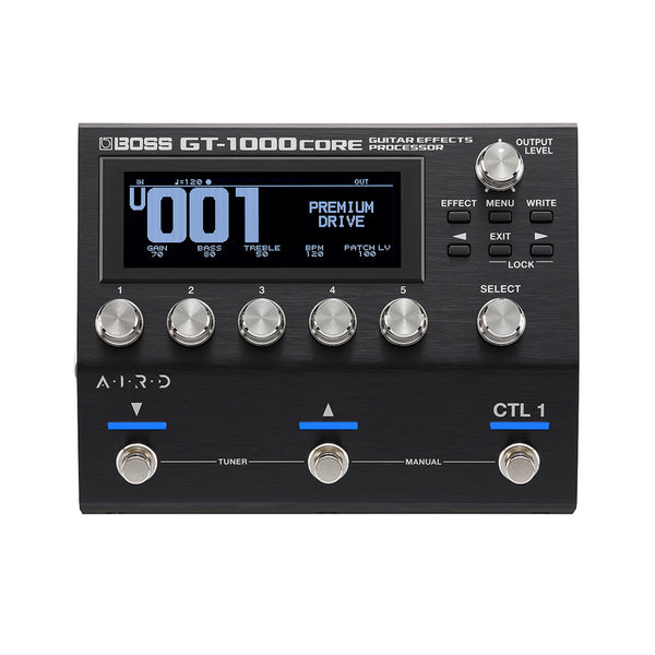 BOSS GT-1000CORE Multi Effects Processor – Swee Lee Singapore