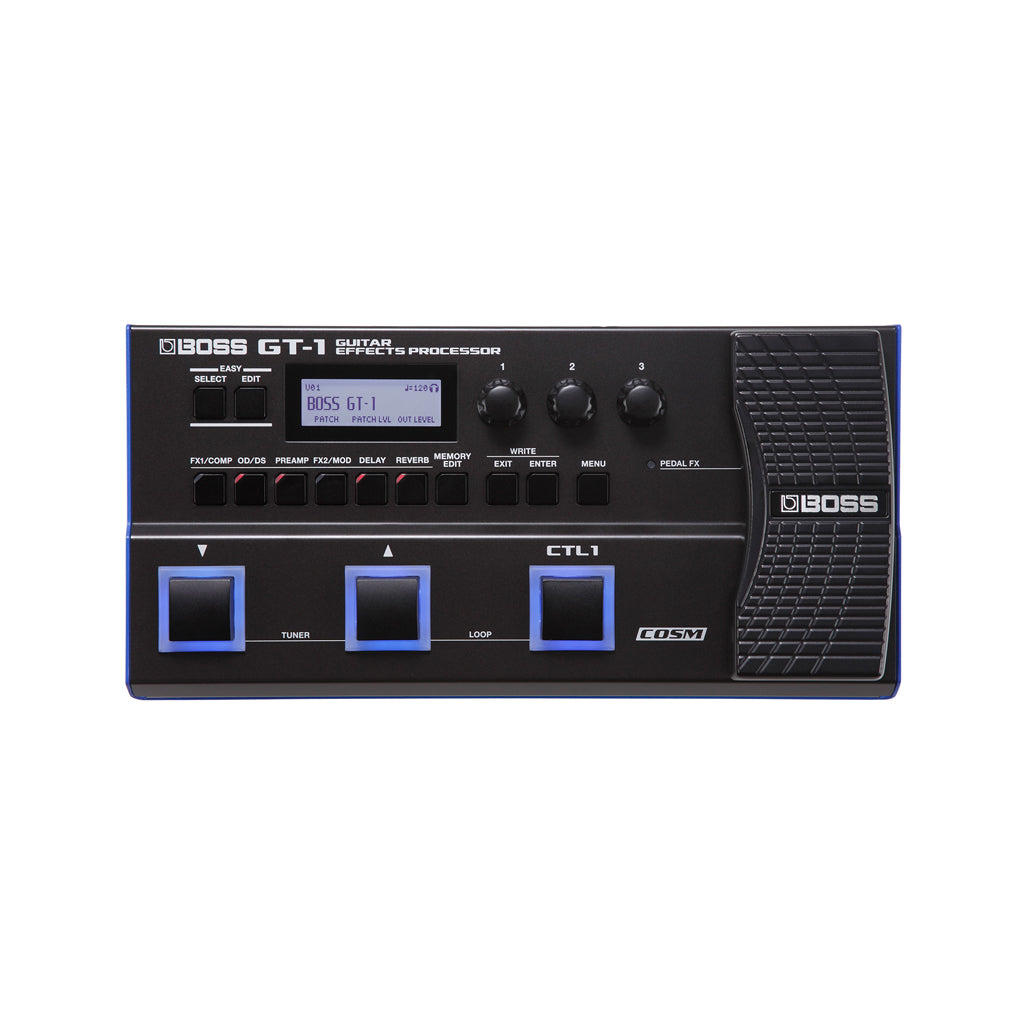 あつBOSS GT-1 ギターエフェクターGt1 BOSS GT-1 Guitar Multi-Effects Pedal (GT-1) – Swee Lee Singapore
