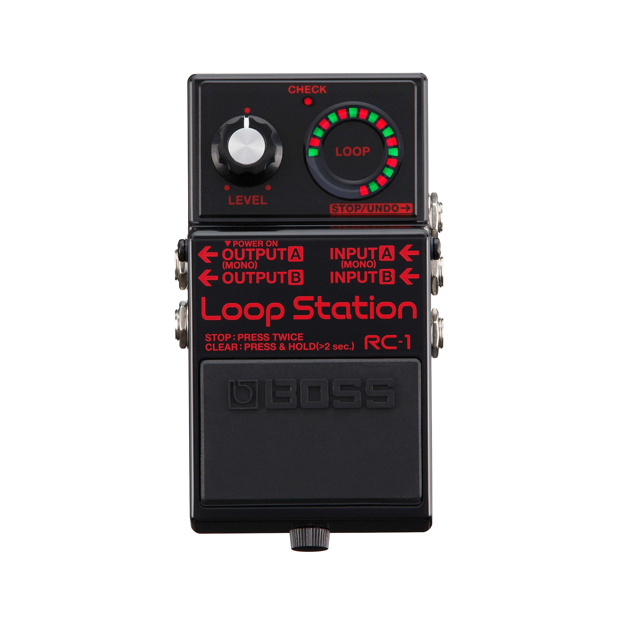 ギター BOSS Loop Station RC-1 BOSS RC-1 Loop Station Guitar Effects Pedal, Black – Swee Lee
