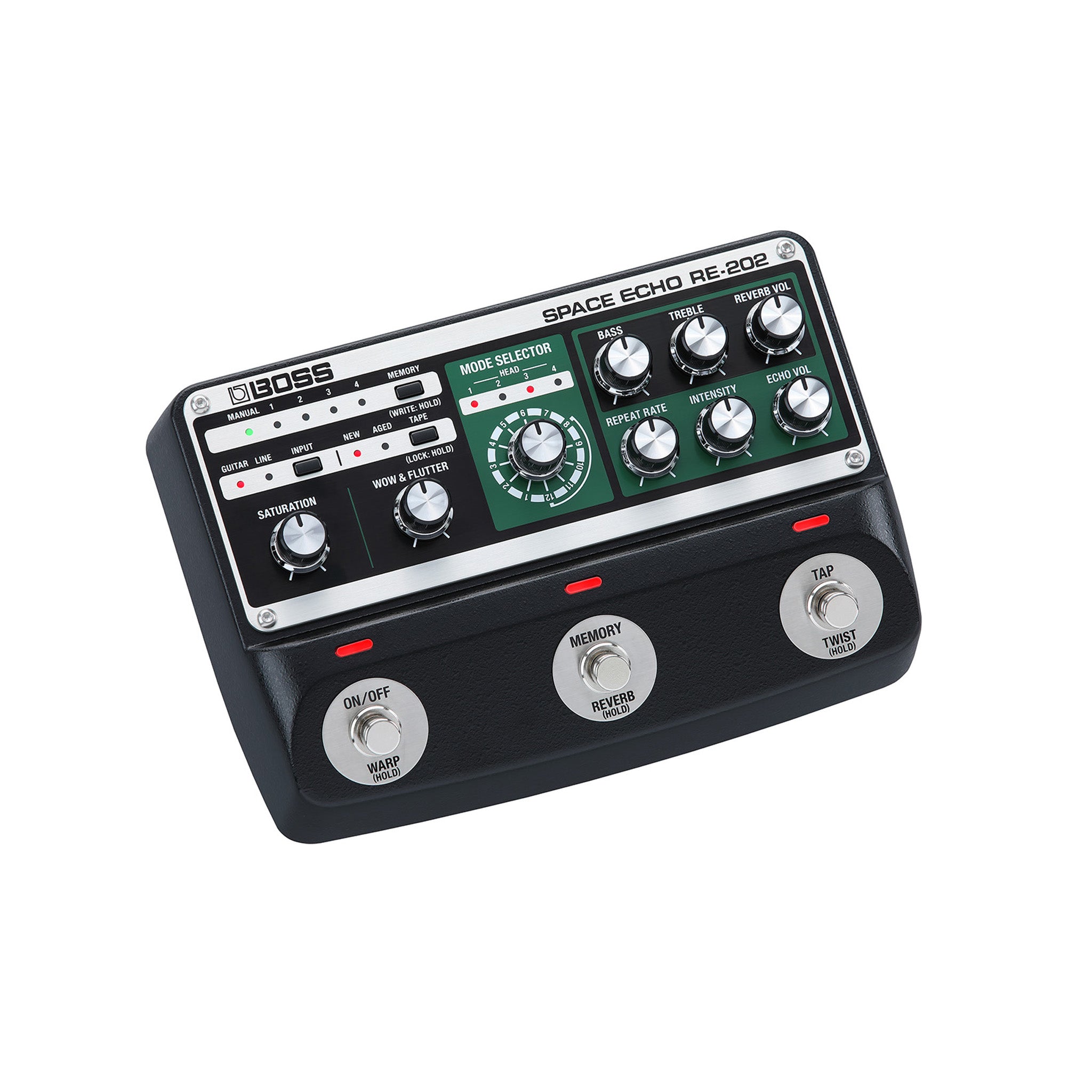 BOSS RE-202 Space Echo Digital Delay Pedal – Swee Lee Singapore