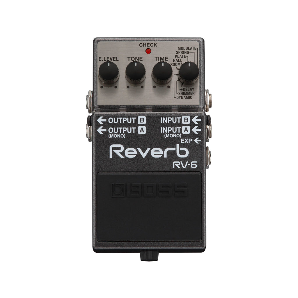 ギター BOSS / RV-6 Boss RV-6 Digital Reverb Pedal | Sweetwater