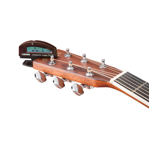 BOSS TU-10-BN Clip-On Chromatic Tuner, Brown