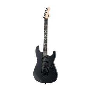 Charvel Pro-Mod San Dimas Style 1 HSS FR Sassafras Electric Guitar, Ebony FB, Satin Black