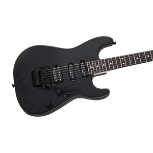 Charvel Pro-Mod San Dimas Style 1 HSS FR Sassafras Electric Guitar, Ebony FB, Satin Black