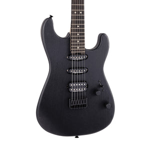 Charvel Pro-Mod San Dimas Style 1 HSS HT Sassafras Electric Guitar, Ebony FB, Satin Black