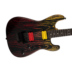Charvel Pro-Mod San Dimas Style 1 HH FR E Ash Electric Guitar, Sunburn