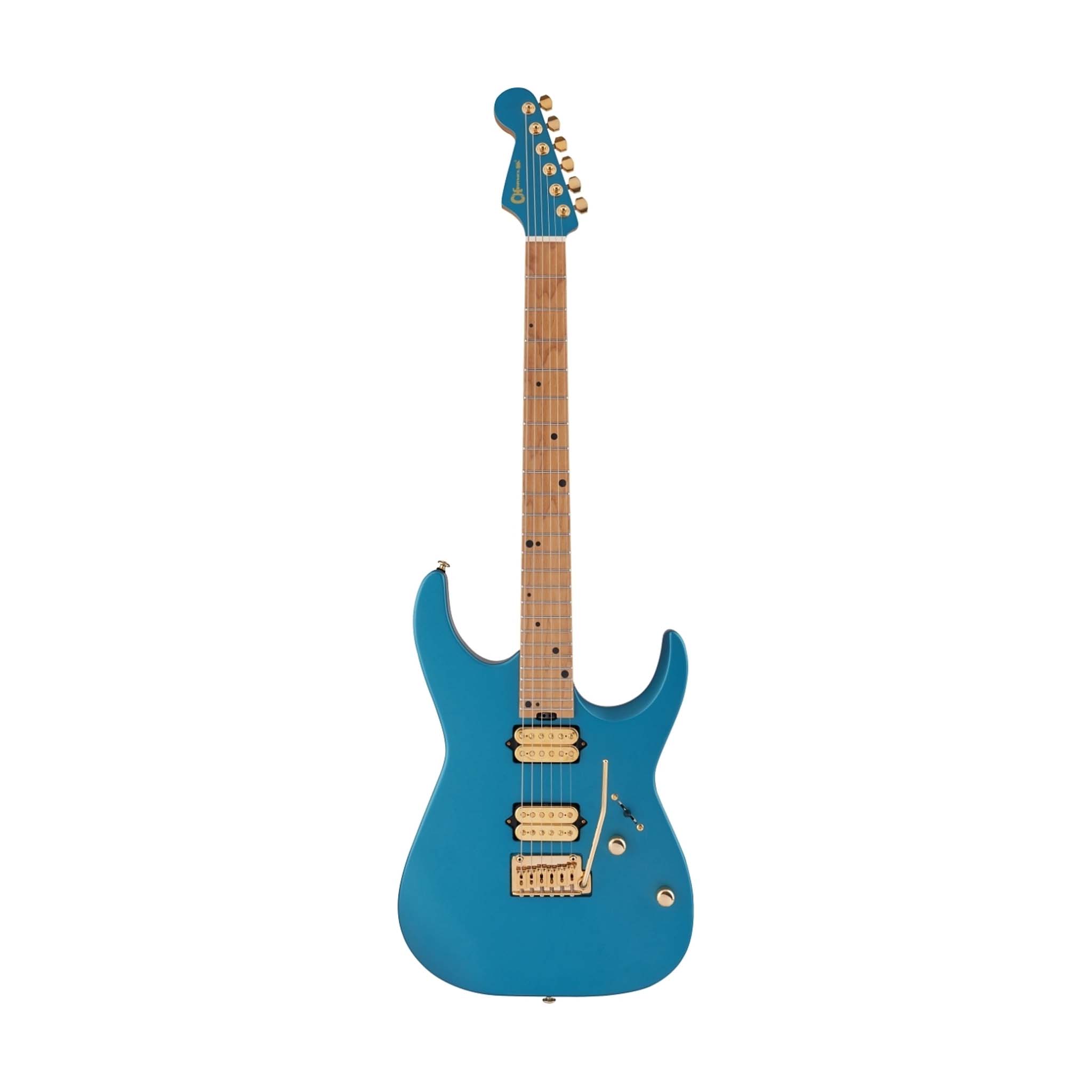 Charvel Pro-Mod Angel Vivaldi Signature DK24-6 Nova, Caramelized Maple FB, Lucerne Aqua Firemist