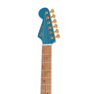 Charvel Pro-Mod Angel Vivaldi Signature DK24-6 Nova, Caramelized Maple FB, Lucerne Aqua Firemist