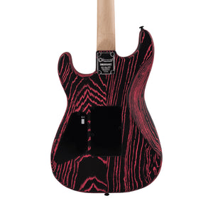Charvel Pro Mod San Dimas Style 1 HH FR E Ash Electric Guitar, Ebony FB, Neon Pink