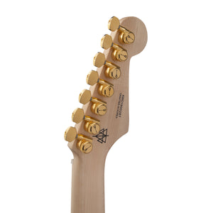 Charvel Pro-Mod Angel Vivaldi DK24 7-String Electric Guitar, Satin Black