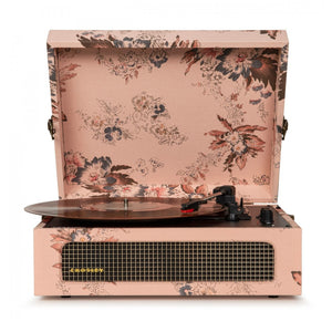 Crosley Voyager Portable Turntable, Floral