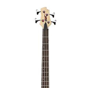 Cort Action Junior Bass Guitar, Open Pore Black Cherry