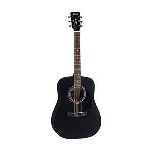 Cort AD810-BKS Acoustic Guitar w/Bag, Black Satin