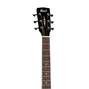 Cort AD810-BKS Acoustic Guitar w/Bag, Black Satin