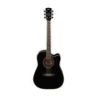 Cort AD880CE-BK Acoustic Guitar w/Bag, Black