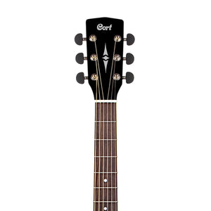 Cort AD880CE-LH-NS Left-Handed Acoustic Guitar, Natural Satin