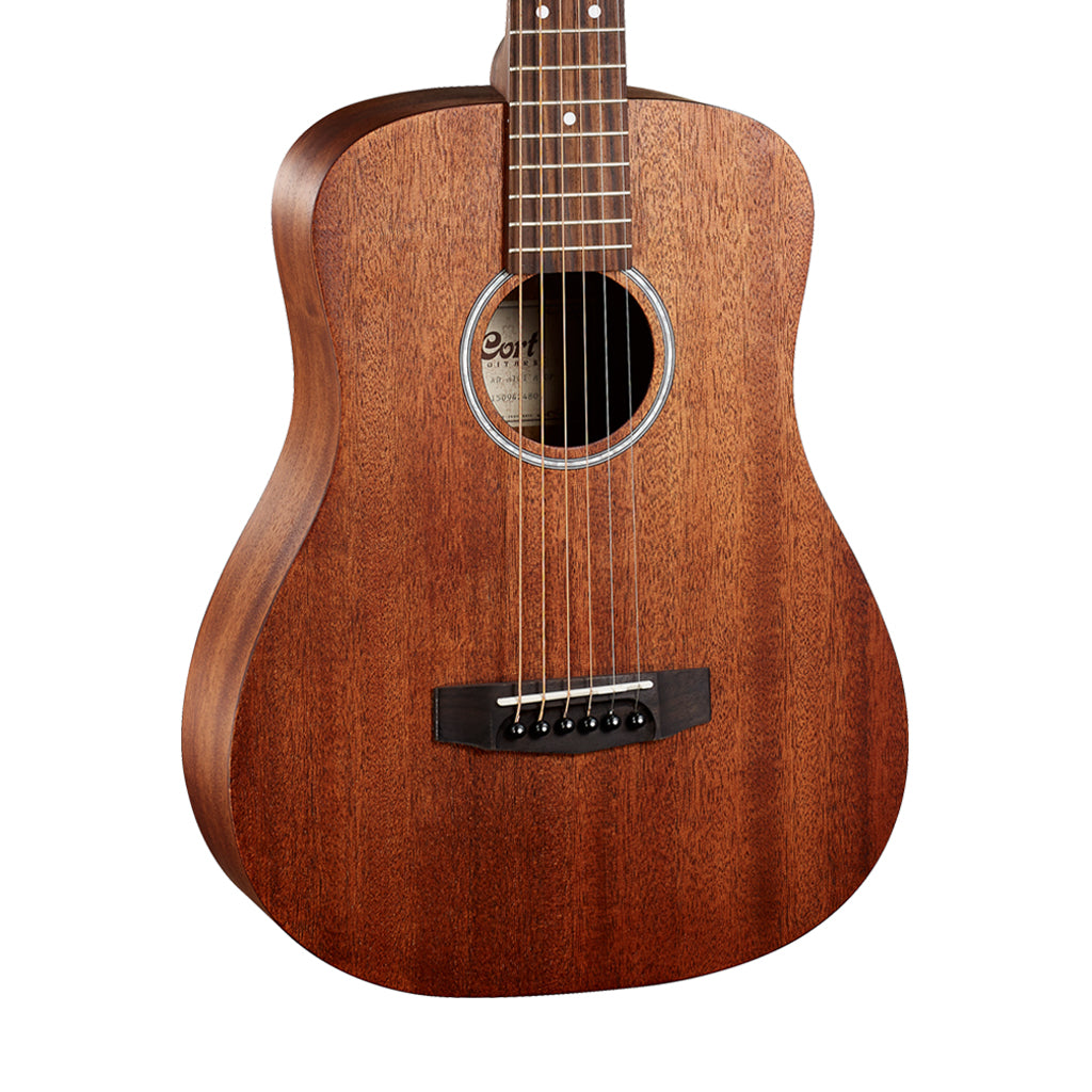 Cort ADMINI-M-OP-W Acoustic Guitar w/Bag, Mahogany – Swee Lee