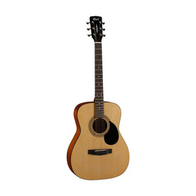 Cort AF510-OP-W Acoustic Guitar w/Bag, Open Pore