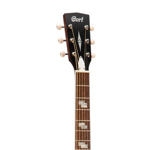 Cort CJ-Retro Jumbo Acoustic Guitar w/Gig Bag, Vintage Sunburst Matt