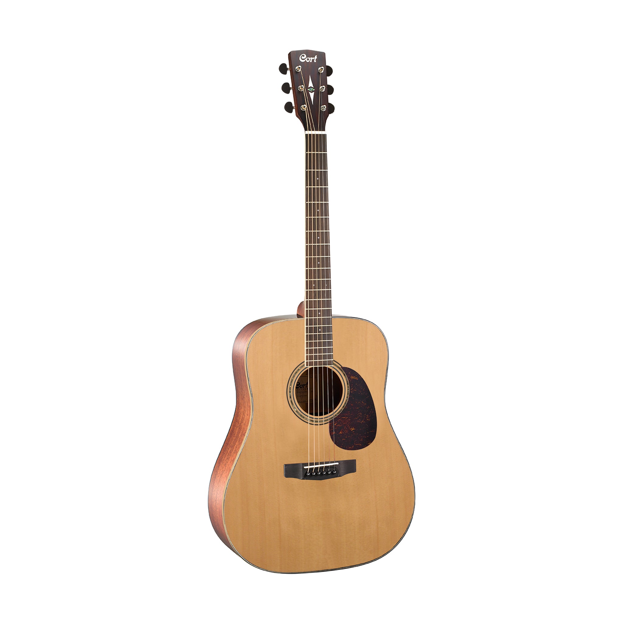 Cort Earth100 Acoustic Guitar, Natural Satin