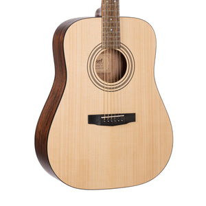 Cort Earth 60 Acoustic Guitar w/Bag, Open Pore
