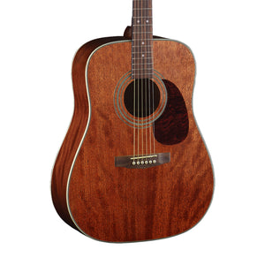 Cort Earth70MH-OP Mahogany Acoustic Guitar, Open Pore