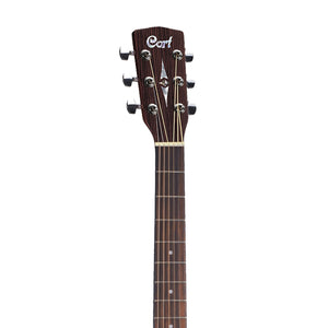 Cort Earth70MH-OP Mahogany Acoustic Guitar, Open Pore
