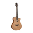 Cort Flow-OC Acoustic Guitar w/Case, Natural Satin